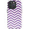 Purple Chevron iPhone 16 Pro Impact Case